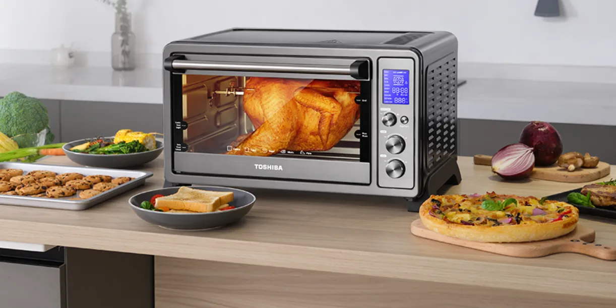 Digital Toaster Oven AC25CEW-SS Guide