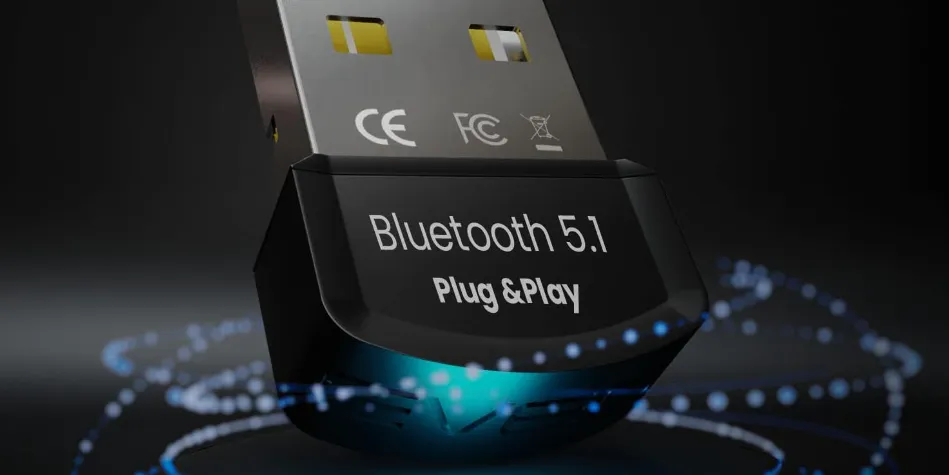 Bluetooth 5.1 Dongle Plug & Play Guide