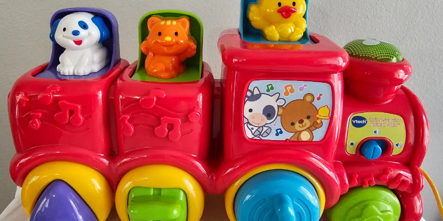 Roll & Surprise Animal Train