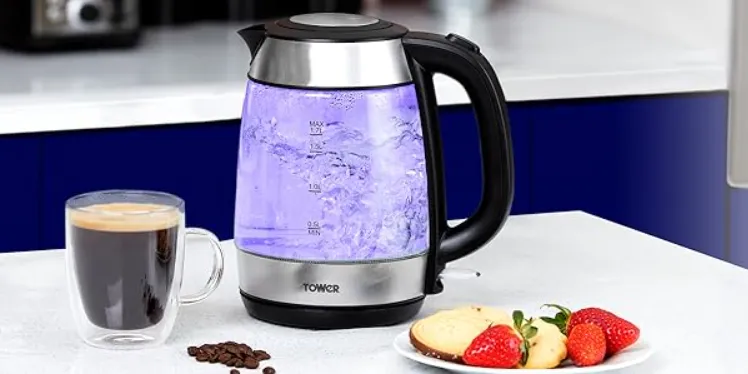 1.7L Boil Black Kettle T10040 Manual