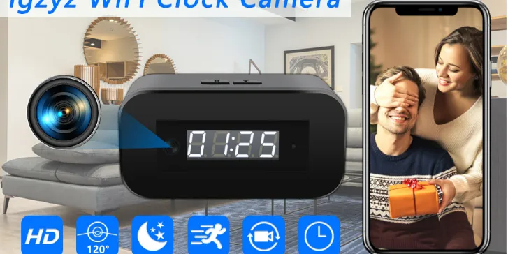 WiFi HIdden Clock Camera T1 Owners Manual