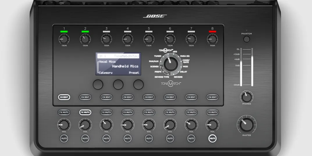 T8S ToneMatch Audio Mixer Owners Manual