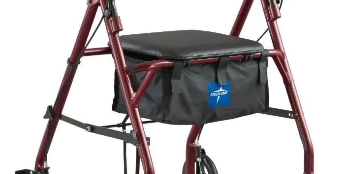 Steel Rollator Knockdown Rolling Walker