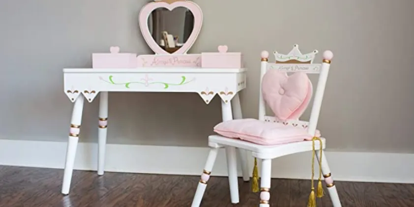 Princess Vanity Table & Chair Set LOD20021