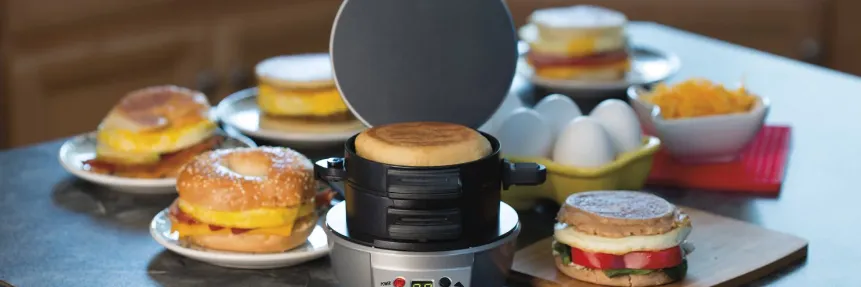 Usage Steps: Hamilton Beach Breakfast Sandwich Maker 25475 User Manual