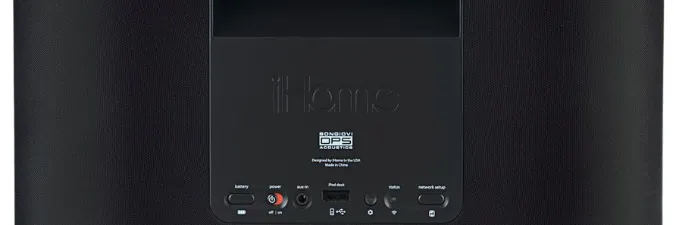 How to Control & Recharge: Ihome iW1 AirPlay wireless speaker system User Manual