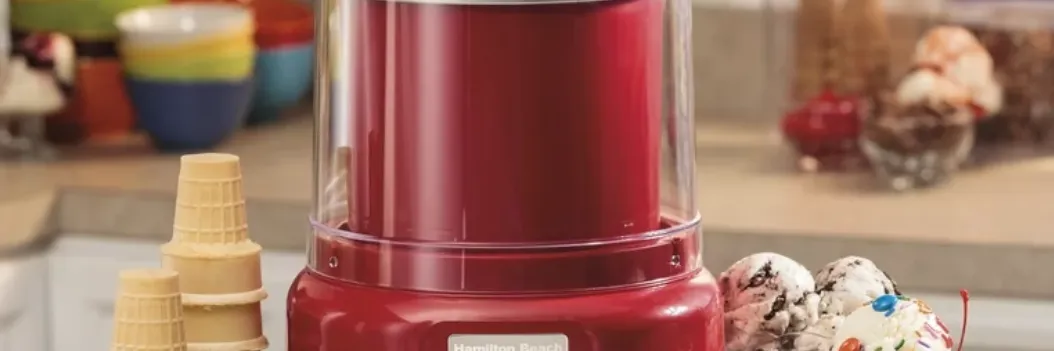 Hamilton Beach Ice Cream Maker User Manual | Parts & Features