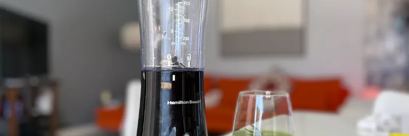 Hamilton Beach Single-Serve Blender User Manual | Parts & Features