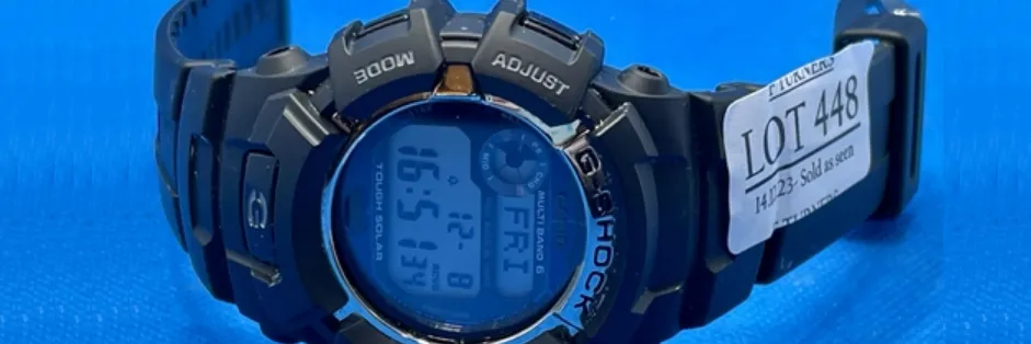 All settings: Casio G-Shock 3195 Digital Watch User Guide