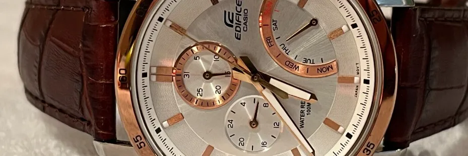 Specs and Price: Casio  Edifice 5062 Men's Watch Setup Guide