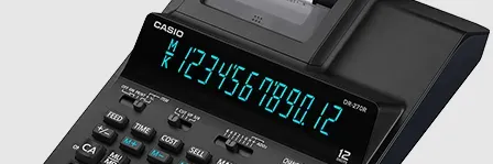 How to Use: Casio DR-270R Printing Calculator User Guide