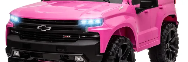 Kidzone Licensed Chevy Silverado Ride On 12V | Parts & Features