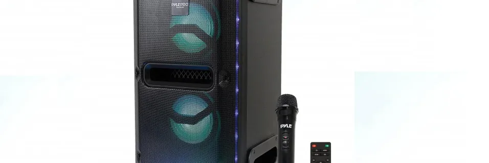 Features: Pyle Streaming BT Loudspeaker PWMKRDJ89BT User Manual