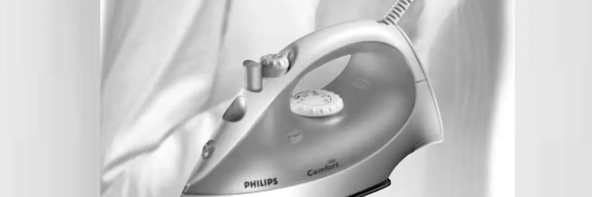 How to Use Steamer: Philips Comfort GC1121 Iron User Manual
