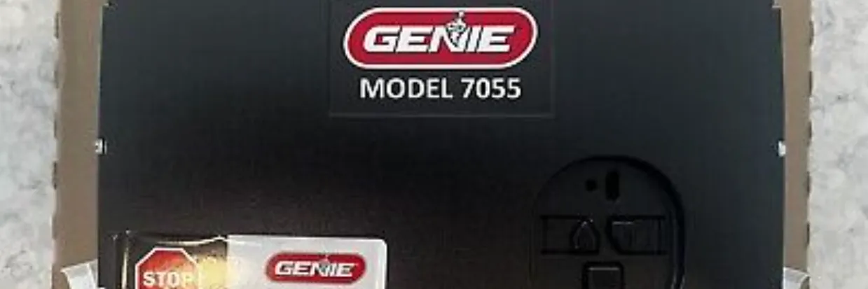 Genie Garage Door Opener 7055 Instruction Manual | Features & Adjustments