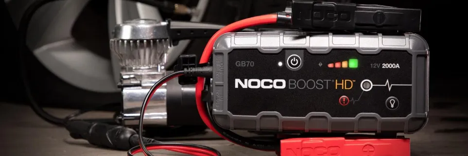 How to Connect: Noco Jump starter GB70 HD 2000A User Manual