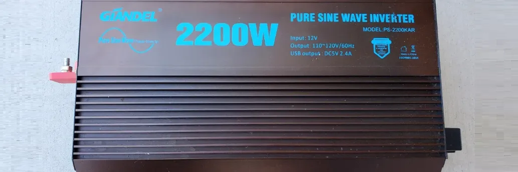 Giandel pure sine wave Power inverter PS-2200KAR Manual | Configuration