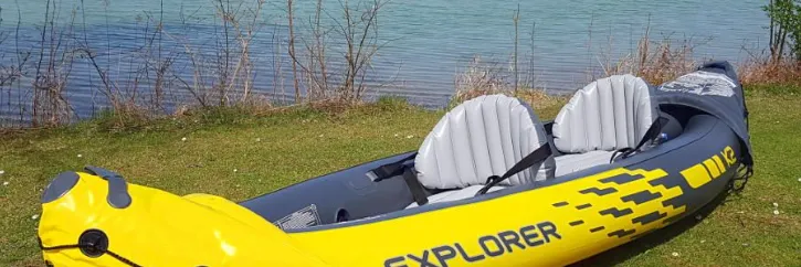 Intex INFLATABLE KAYAK Boat Instruction Manual | Setup & Assembling