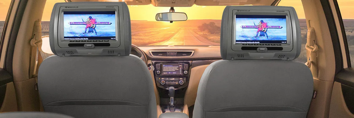 Rockville Car Headrest Monitors RTSVD961 User Manual | Installation