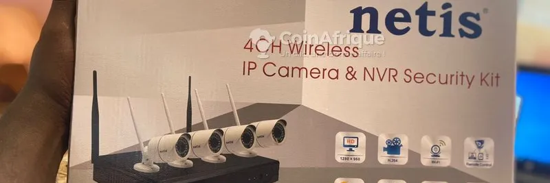 Netis SEK204 Wireless IP Camera & Security kit | Installation Guide