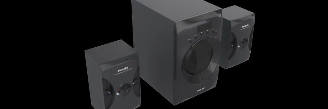 Philips MMS4040F/94 Multimedia Speakers 2.1 Owner Guide | Specs & Highlights