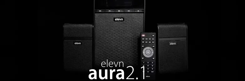 Elevn Aura Multimedia 2.1 BT Speaker User Manual | Connection & Control