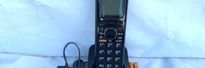 Panasonic Digital Cordless Handset KX-TGA680 User Manual | Settings & Installation