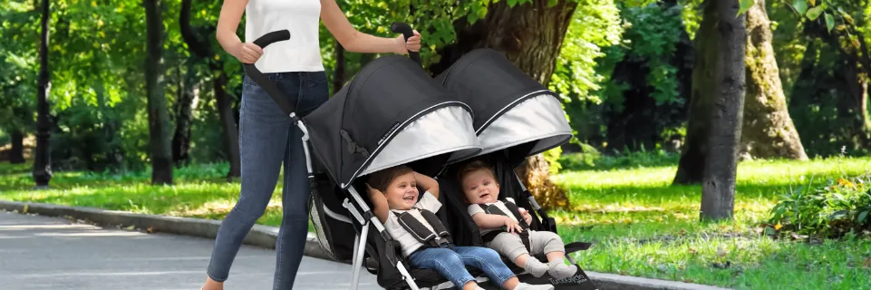 Delta Children LX Side by Double Stroller | Instructions Manual