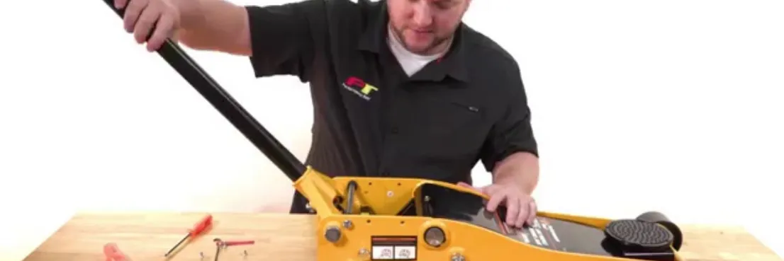 Performance Tool 3 Ton Rapid Lift Floor JAck W1616 Instruction Guide