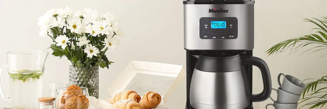 Mueller Brew 12-Cups Coffee Maker MLR010016N Instructions