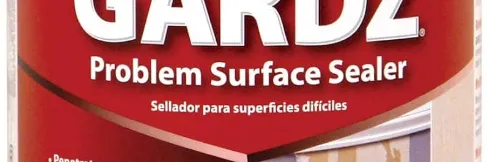 Zinsser Gardz Problem Surface Sealer GDZ-01 Guide