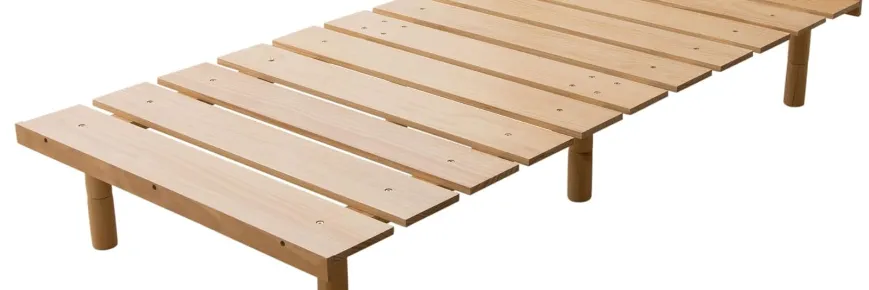 Emoor Japanese Pine Wood Bed Frame zd-b001 Guide