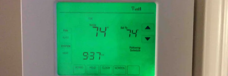Honeywell Touchscreen Thermostat RET97B5D User Manual