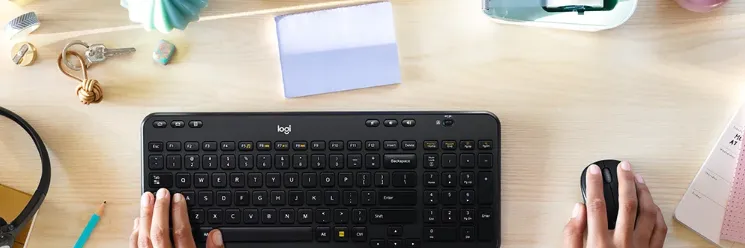 Logitech Wireless Keyboard & Mouse Combo MK360 User Guide