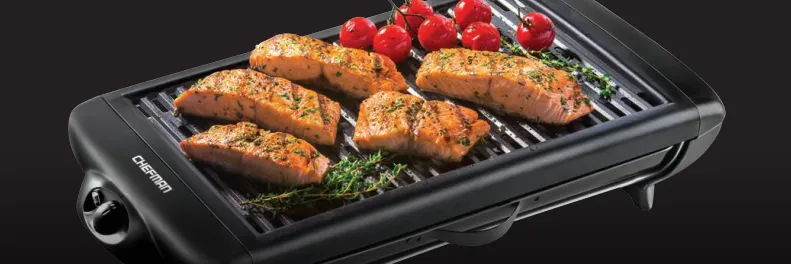 Chefman RJ23-SG Electric Indoor Grill Instruction Guide