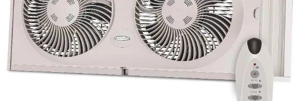 Bionaire Remote Control Window Fan BW 2300 User Manual
