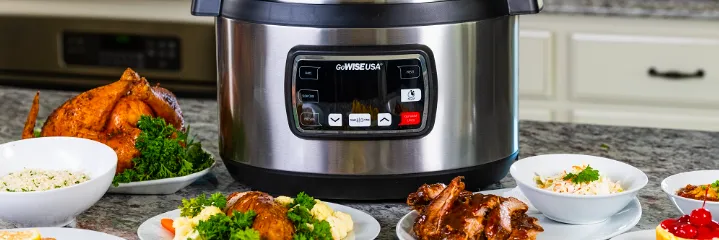 Go-Wise Usa Electric Pressure Cooker GW22610 Instruction Manual