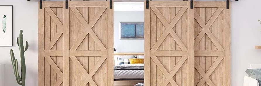 Zekoo Hardware GCM3970 Kit Sliding Barn Doors Installation Instructions