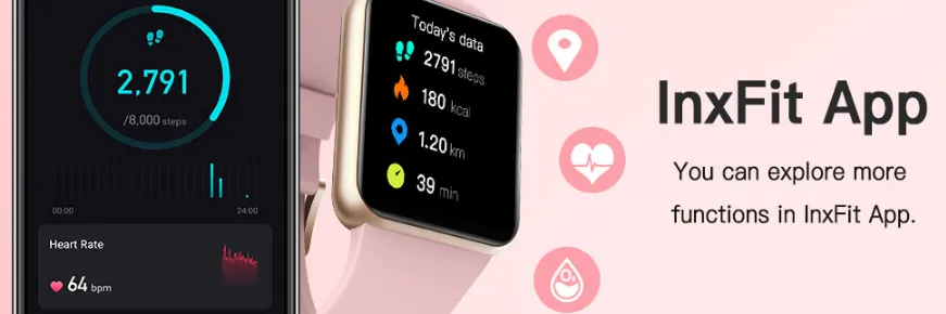 Inxfit Smart Bind Watch G50 Instruction Manual