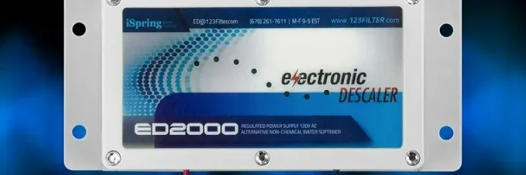 Ispring 123Filter Electronic Water Conditioner ED2000 User Manual