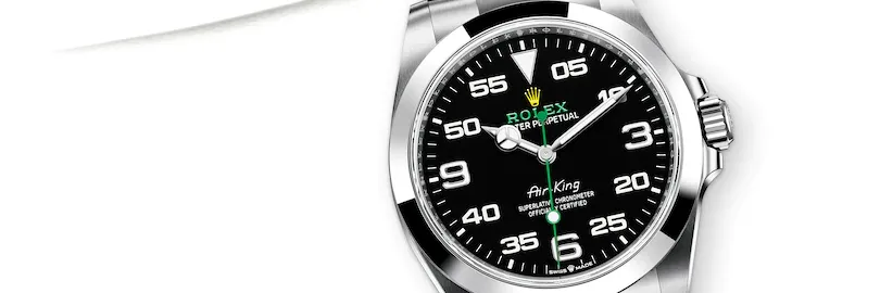 Care & Use: Rolex AIR-KING Oystersteel Watch M126900-0001 User Manual
