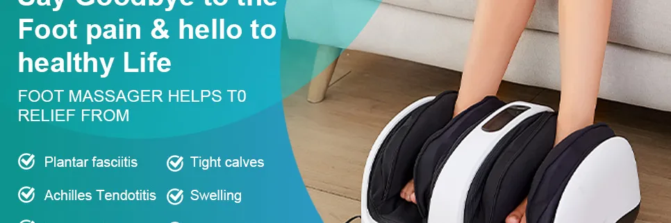 Nekteck Shiatsu Foot & Calf heat massager NK-FLM01 User Manual