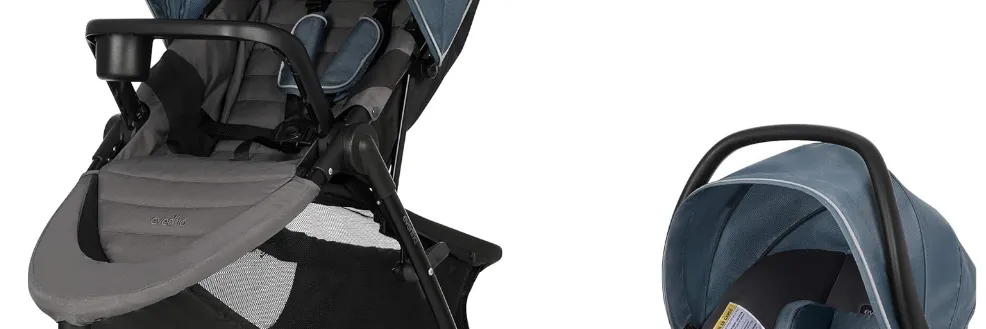Evenflo Folio 3 Stroll & Jog Travel System User Manual | Usage & Installation