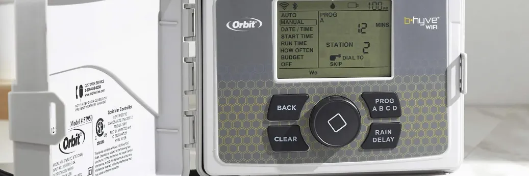 Orbit Wifi Sprinkler Timer B-hyve Irrigation Controller User Manual