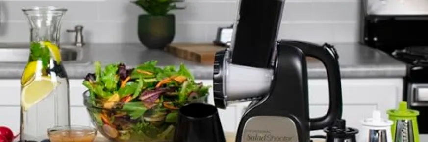 Presto SaladShooter electric slicer shredder User Manual