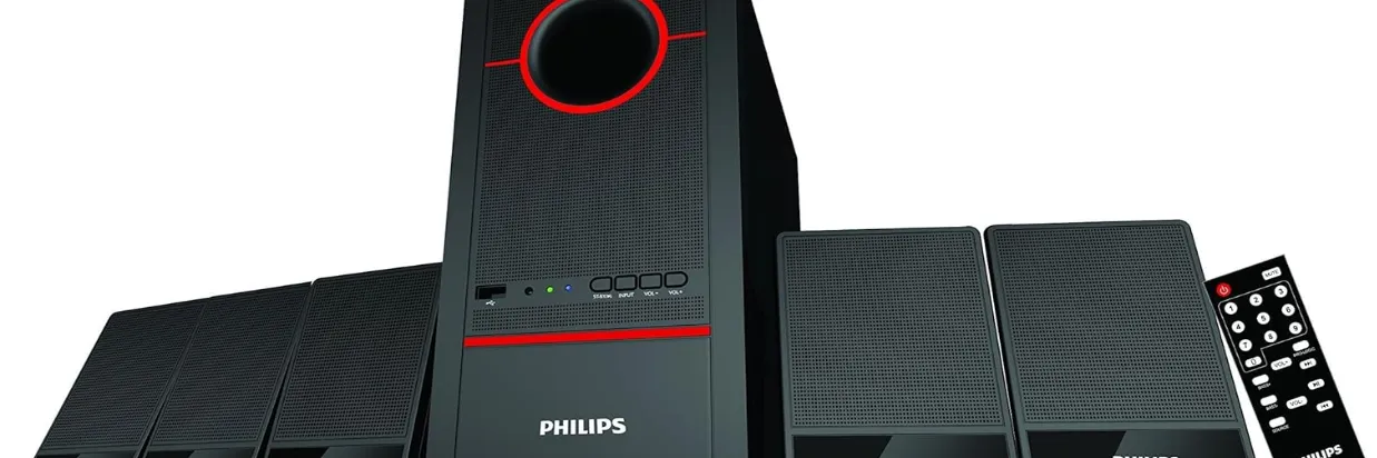 Philips SPA3000U Multimedia Speaker 5.1 USB User Manual | Specs
