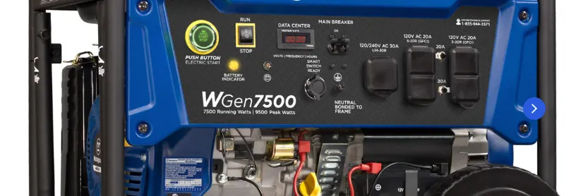 Westinghouse Portable Generator WGen7500 User Manual