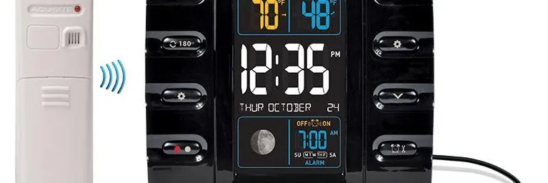 Acurite Projection Alarm Clock 13026 Instruction Manual