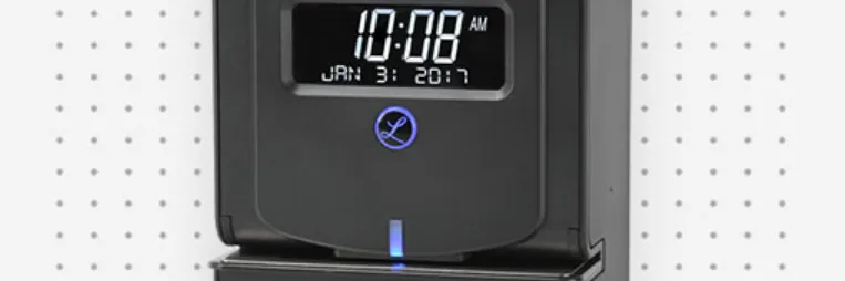 Lathem Thermal Print Time Clock 2100HD User Guide
