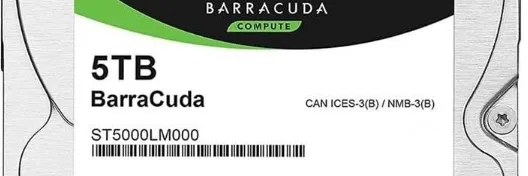Seagate Barracuda 2.5 SATA ST5000LM000 User Guide